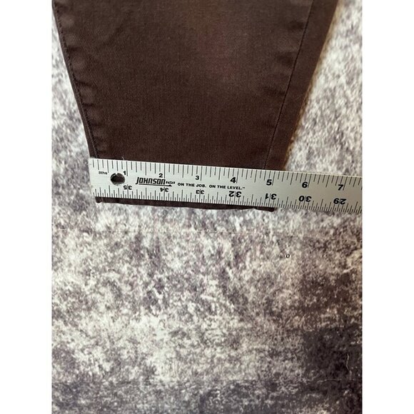 Buffalo Jeans Womens 6 Brown Hannah High Rise Skinny Jegging Sleek Modern Ride - Picture 8 of 12